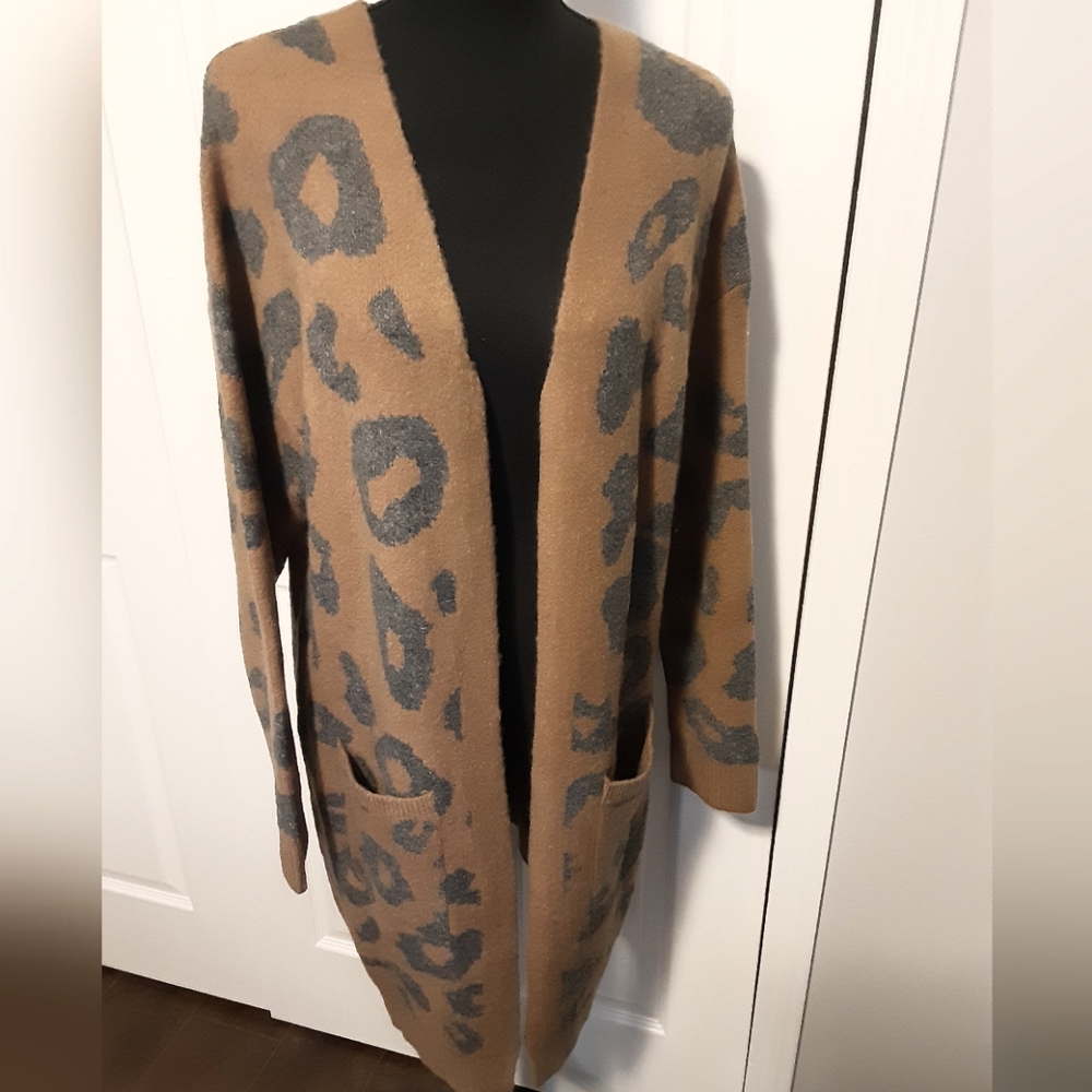 Ladies Long Cardigan